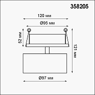 Светодиодный спот Novotech Lenti 358205 Image 1