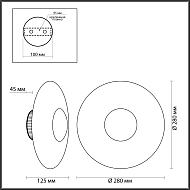 Настенный светодиодный светильник Odeon Light Adamas 4223/13WL Image 3