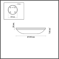 Потолочный светильник Odeon Light Pelow 4957/6 Image 2