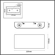 Настенный светодиодный светильник Odeon Light Magnum 4217/4WL Image 2