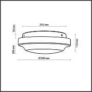 Потолочный светильник Odeon Light Tavoty 2760/2C Image 2