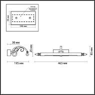 Подсветка для картин Odeon Light Lion 4179/5WL Image 1