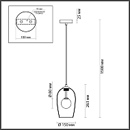 Подвесной светильник Odeon Light Lostar 4952/1 Image 2