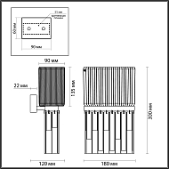 Настенный светильник Odeon Light Gatsby 4877/1W Image 3