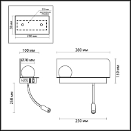 Настенный светодиодный светильник Odeon Light Smarty 4202/6WL Image 3