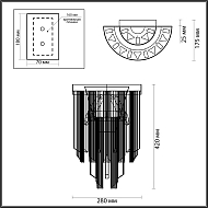 Настенный светильник Odeon Light Romana 4925/2W Image 2