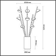 Настольная лампа Odeon Light Verica 4156/24TL Image 2