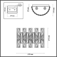 Настенный светильник Odeon Light Diora 4121/2W Image 3