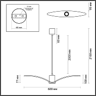 Подвесной светильник Odeon Light Birds 4901/1A Image 3