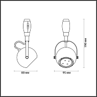 Трековый светильник Odeon Light Pulla 3804/1 Image 3