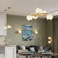 Подвесной светильник Odeon Light Waterlily 4873/2 Image 1