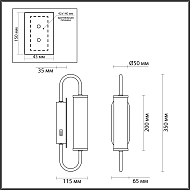 Бра Odeon Light Ponte 4270/6WL Image 3