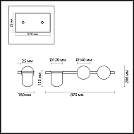 Настенный светильник Odeon Light Flower 4681/2W Image 3