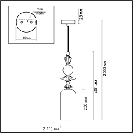 Подвесной светильник Odeon Light Bizet 4855/1 Image 2
