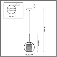 Подвесной светильник Odeon Light Clocky 4939/1 Image 2