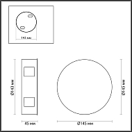 Настенный светодиодный светильник Odeon Light Beata 4263/8WL Image 2