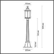 Уличный светильник Odeon Light Mavret 4961/1F Image 3