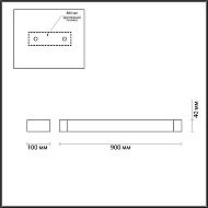 Настенный светодиодный светильник Odeon Light Arno 3888/24WB Image 3