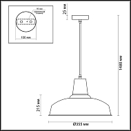 Подвесной светильник Odeon Light Bits 3361/1 Image 2