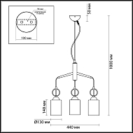 Подвесной светильник Odeon Light Opika 4657/3 Image 2
