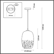 Подвесной светильник Odeon Light Airly 4819/1 Image 3