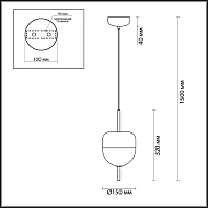 Подвесной светодиодный светильник Odeon Light Pamfa 4622/12L Image 2