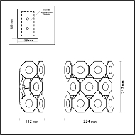 Настенный светильник Odeon Light Tokata 4974/1W Image 2