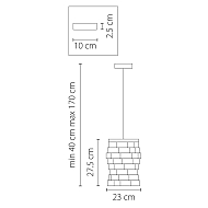 Подвесная люстра Osgona Limpio 722040 Image 2