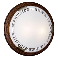 Потолочный светильник Sonex Greca Wood 160/K Image 0