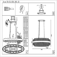 Подвесная люстра ST Luce Nitido SL1158.303.32 Image 2