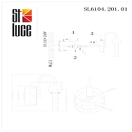 Настенный светильник ST Luce Montecelio SL6104.201.01 Image 2