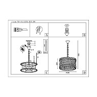 Подвесная люстра ST Luce Fabio SL1170.303.06 Image 3