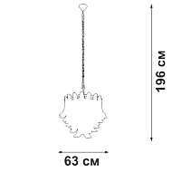 Подвесная люстра Vitaluce V5860-9/10 Image 3