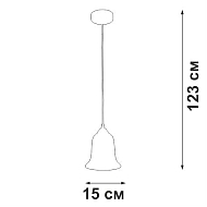 Подвесной светильник Vitaluce V2928-1/1S Image 2