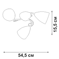 Потолочная люстра Vitaluce V3886-9/3PL Image 3