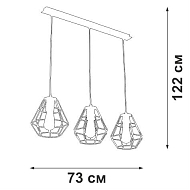 Подвесной светильник Vitaluce V4389-1/3S Image 1