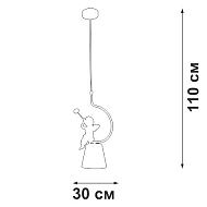 Подвесной светильник Vitaluce V2972-1/1S Image 3