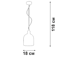 Подвесной светильник Vitaluce V2950-1/1S Image 3