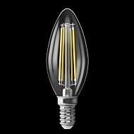 Лампа светодиодная Voltega E14 7W 2800K прозрачная VG10-C35E14warm7W-FHR 7152 Image 1