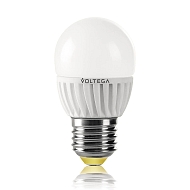 Лампа светодиодная Voltega E27 6.5W 4000К матовая VG1-G2E27cold6W 4696 - купить онлайн в интернет-магазине Люстра-Тут (Санкт-Петербург) недорого