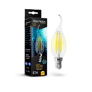Лампа светодиодная Voltega E14 6,5W 2800K прозрачная VG10-CW35E14warm9W-F 7132 Image 0