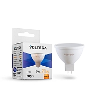 Лампа светодиодная Voltega GU5.3 7W 2800К матовая 7058 - купить онлайн в интернет-магазине Люстра-Тут (Санкт-Петербург) недорого