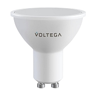 Лампа светодиодная диммируемая Voltega VG GU10 5,5W 3000-6500K матовая 2426 - купить онлайн в интернет-магазине Люстра-Тут (Санкт-Петербург) недорого